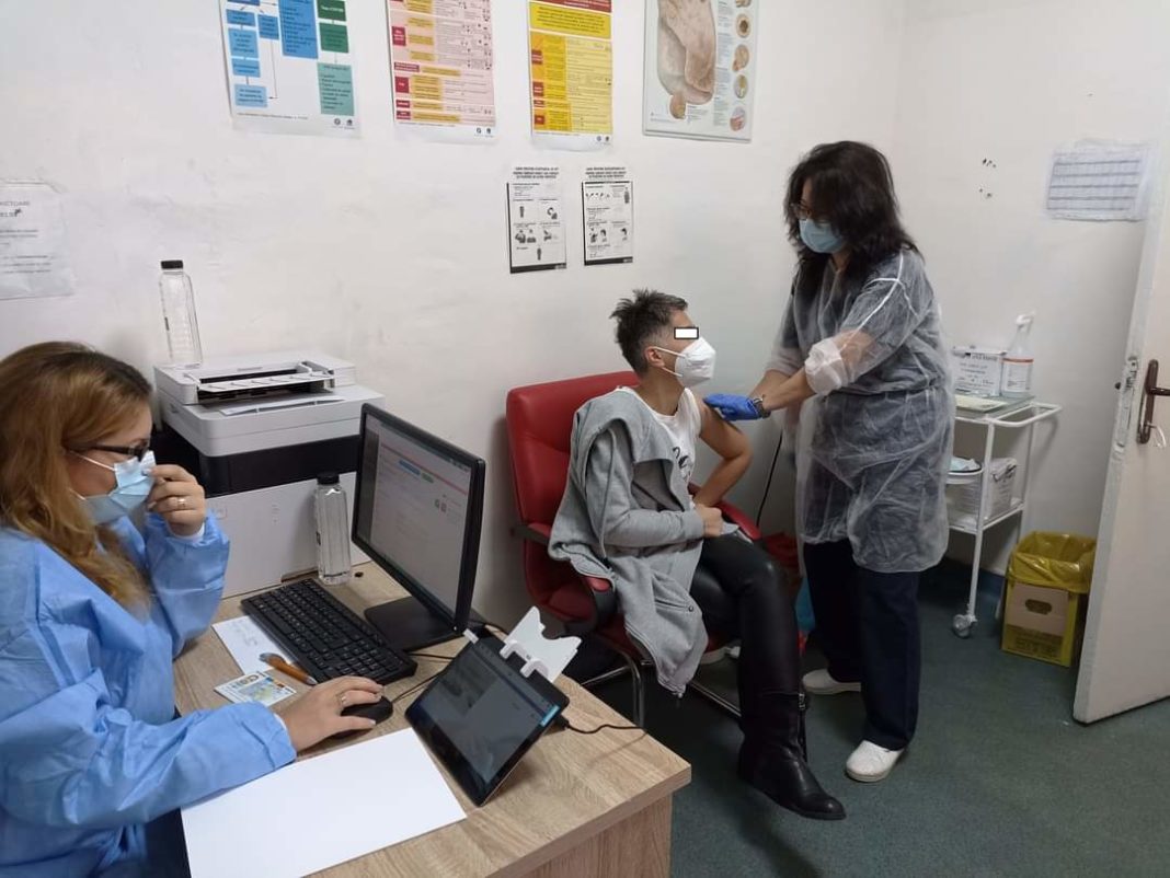 A fost suspendată activitatea centrului de vaccinare din Spitalul Județean Târgu Jiu