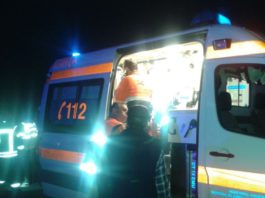 Vâlcea: Biciclist băut, lovit de TIR într-un sens giratoriu
