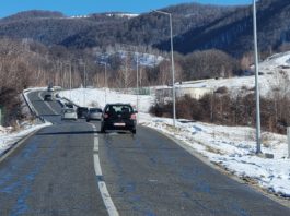 Gorj: A fost reluată circulația rutieră între Novaci și Rânca
