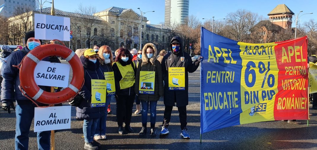 Sindicatele din educație anunță joi noi proteste