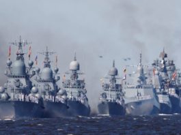 Navele de război rusești au exersat trageri asupra țintelor aeropurtate și maritime din Marea Neagră