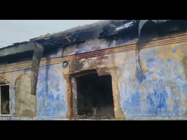 (VIDEO) Olt: Incendiu la o casă din Osica de Jos