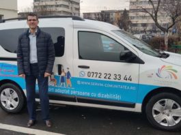Târgu Jiu: Donație pentru funcționarea taxiului gratuit pentru persoanele cu dizabilități