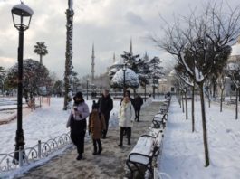 Turcia, paralizată de căderi masive de zăpadă