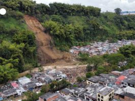 Cel puțin 14 persoane au murit şi 35 au fost rănite după o alunecare de teren în Columbia