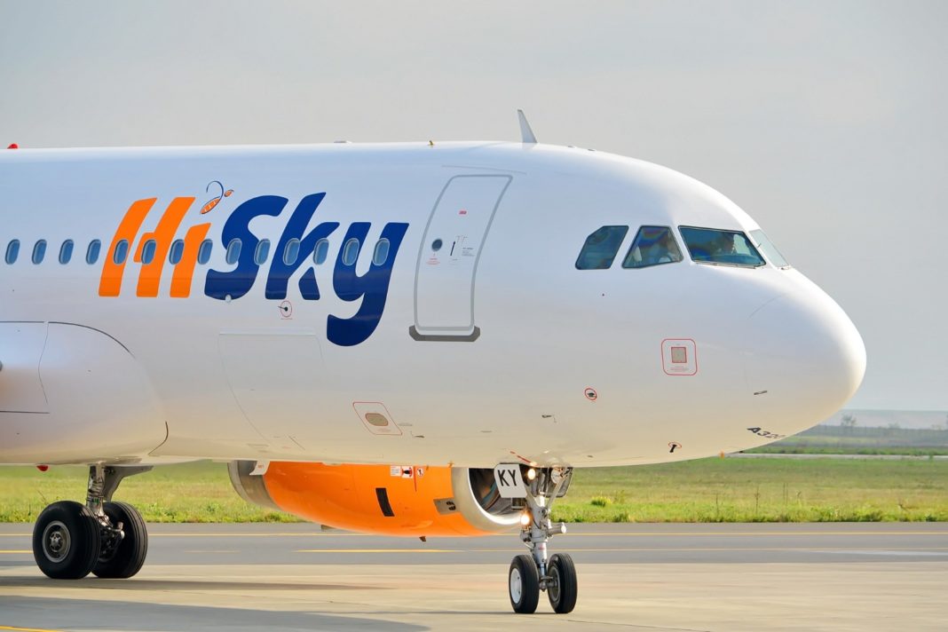 Cursele spre această destinație vor fi operate săptămânal de compania aeriană Hi Sky