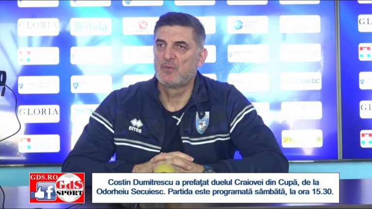 SCM Craiova vrea un parcurs lung în Cupă. Primul popas: Odorheiu Secuiesc!