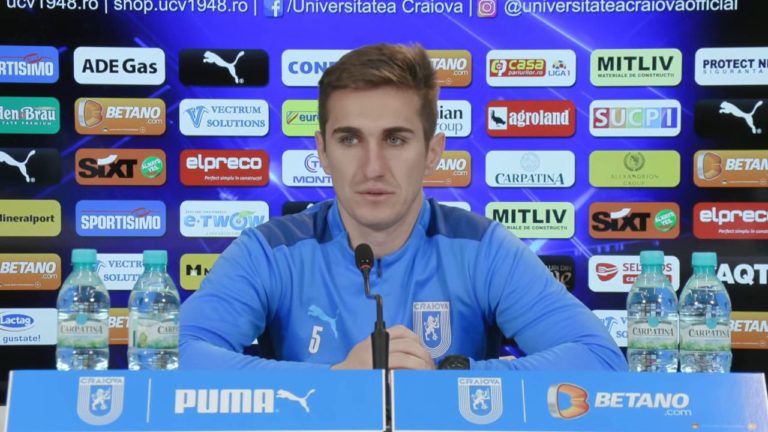 Universitatea Craiova – FCU / Bogdan Vătăjelu: „Vrem să câștigăm!“ (VIDEO)