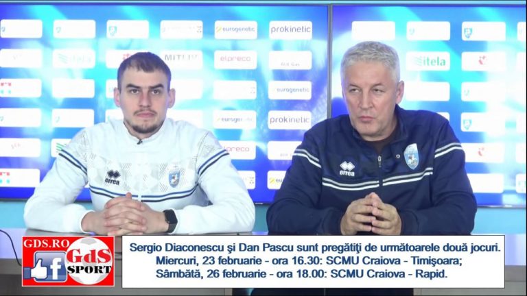 Dan Pascu: „Trebuie să câştigăm cu Timişoara şi Rapid fără să pierdem set“