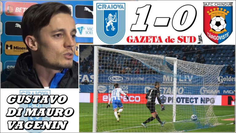 Gustavo, după victoria cu Chindia: „Suntem mai liniștiți acum“ (VIDEO)