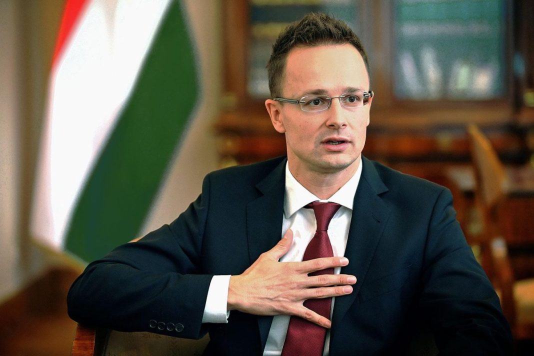 Ministrul ungar de externe, Peter Szijjarto