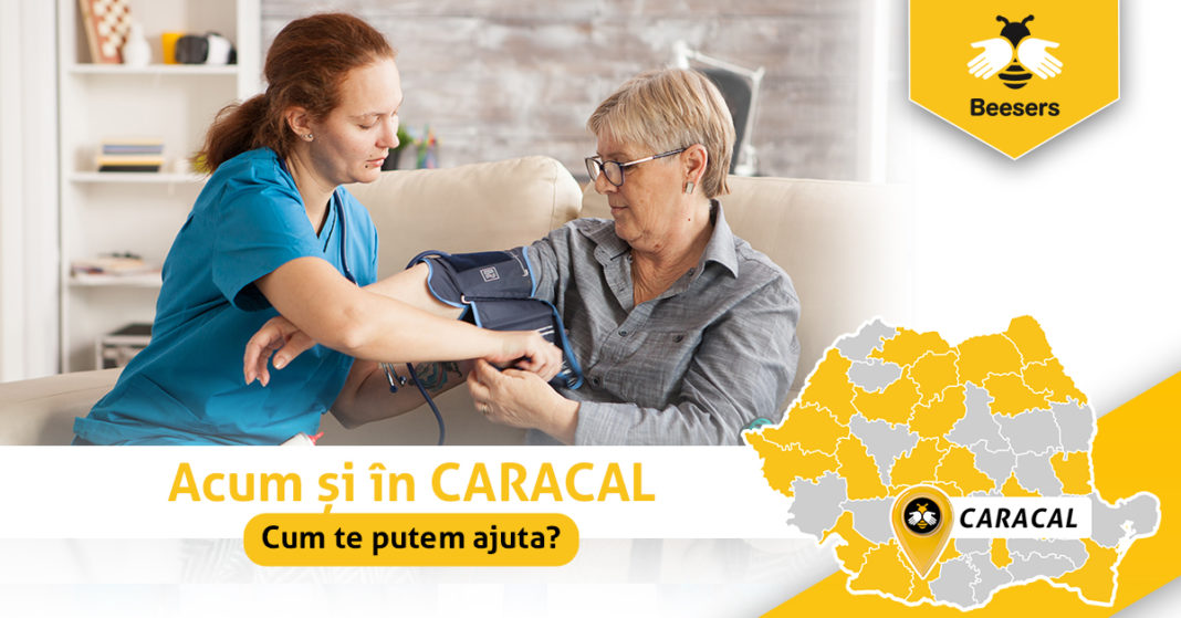 Prin platforma Beesers utilizatorii pot beneficia de consultații și tratamente la domiciliu. Această platformă este și în Caracal