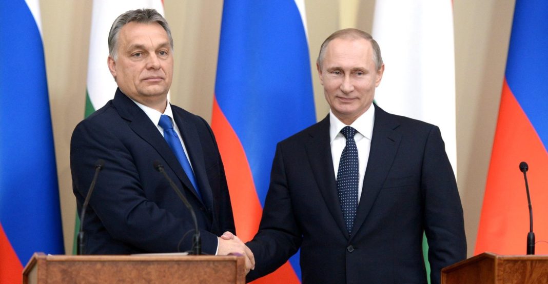 Viktor Orban se întâlnește cu Vladimir Putin