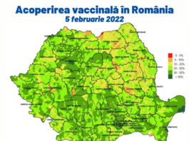 Rata de vaccinare în rândul populației generale stagnează la 40% în România
