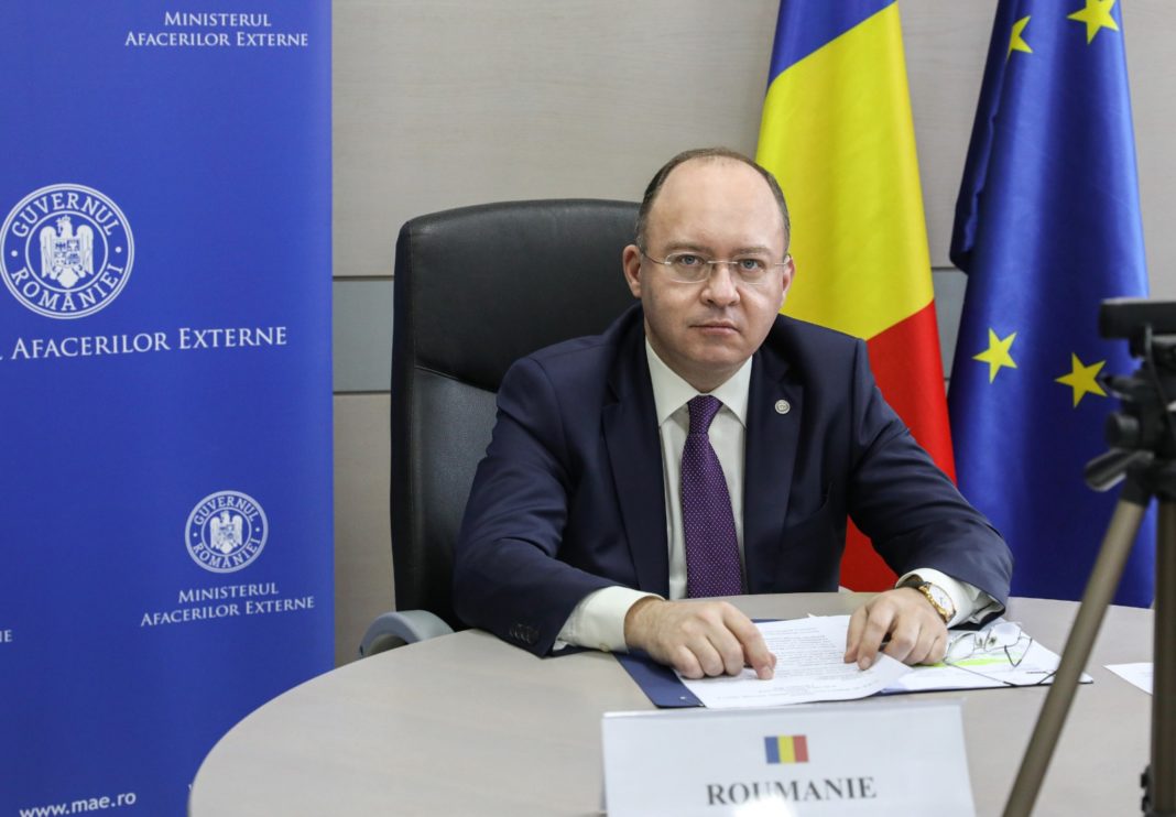 Bogdan Aurescu va sublinia că, în contextul actual, Uniunea Europeană trebuie să reafirme perspectiva europeană a Ucrainei, Republicii Moldova şi Georgiei