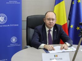 Bogdan Aurescu va sublinia că, în contextul actual, Uniunea Europeană trebuie să reafirme perspectiva europeană a Ucrainei, Republicii Moldova şi Georgiei
