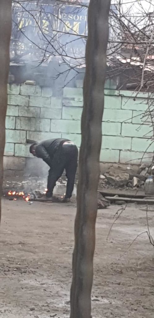 Dezmembrări și arderi ilegale în Craiova/sursa foto:Poliția Locală