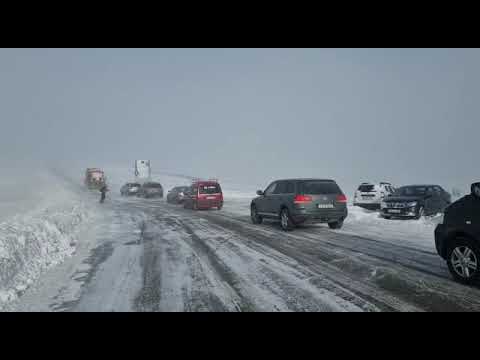(VIDEO) Gorj: A fost reluată circulația rutieră pe DN 67C Novaci – Rânca