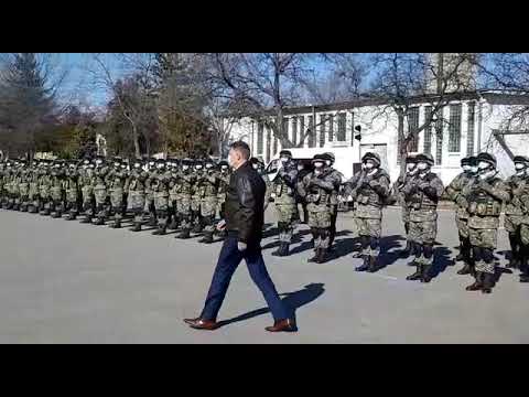 (VIDEO) Președintele Klaus Iohannis la Brigada Multinațională Sud-Est din Craiova