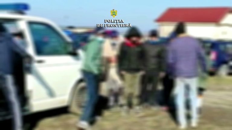 (VIDEO) Doisprezece migranţi,  depistați la graniță