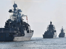 Nave de război rusești se îndreaptă spre Marea Neagră pentru exerciții militare