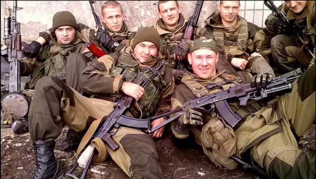 Mercenari din grupul Wagner (fotografie în Siria) a desfășurat operațiuni ascunse în Africa și Orientul Mijlociu, iar cea mai recentă operațiune a fost la sol în Ucraina pentru a ghida tancurile rusești către capitală