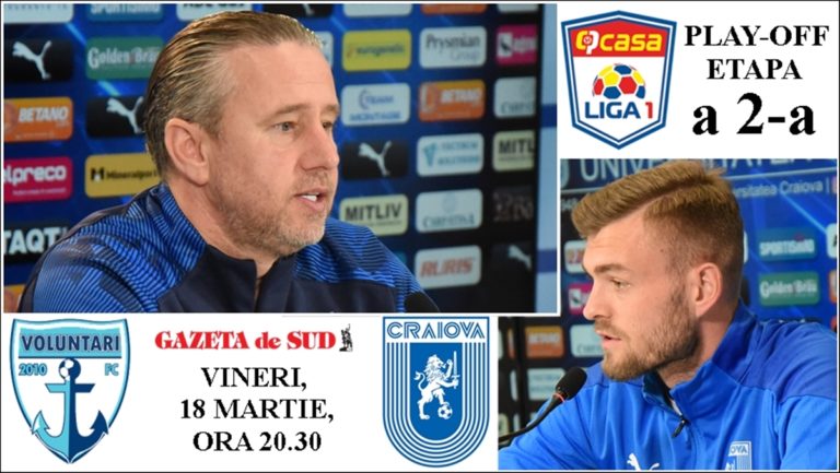 FC Voluntari – „U“ Craiova / Alb-albaştrii ţintesc a opta victorie consecutivă (VIDEO)