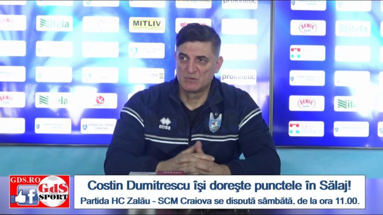 HC Zalău – SCM Craiova, meci posibil decisiv pentru Top 8