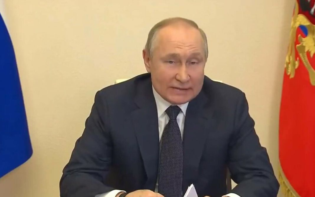 Putin promite ajutoare financiare ruşilor şi întreprinderilor împotriva unui ”blitzkrieg” al Occidentului