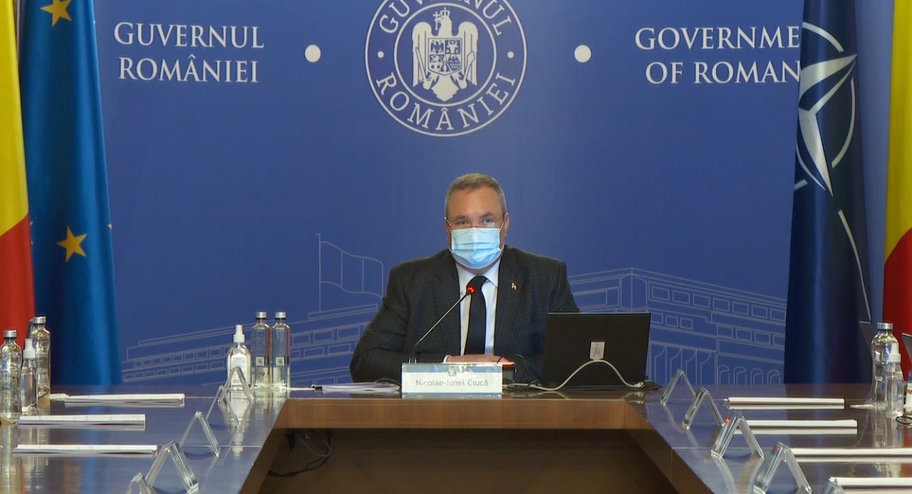 (VIDEO) Ciucă: E important ca românii să respecte în continuare recomandările specialiştilor privind măsurile de protecţie sanitară
