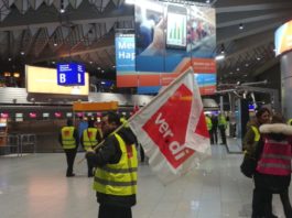 Sute de zboruri au fost anulate în Germania din cauza grevei angajaţilor de la punctele de control
