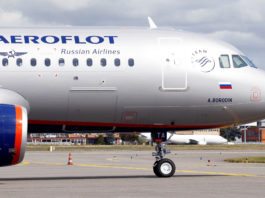 ANAF a blocat conturile bancare din România ale ruşilor de la Aeroflot