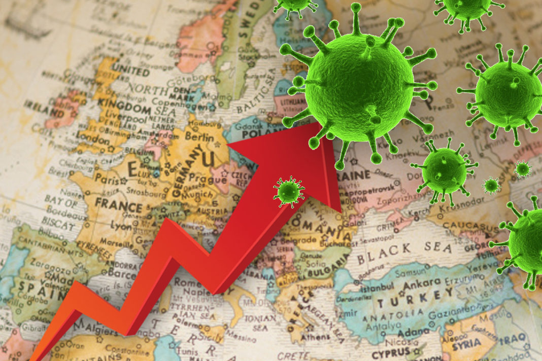 Numărul cazurilor de COVID-19, în creştere în Europa 