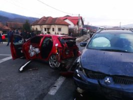 Accident cu şase răniţi pe DN 7, în Vâlcea