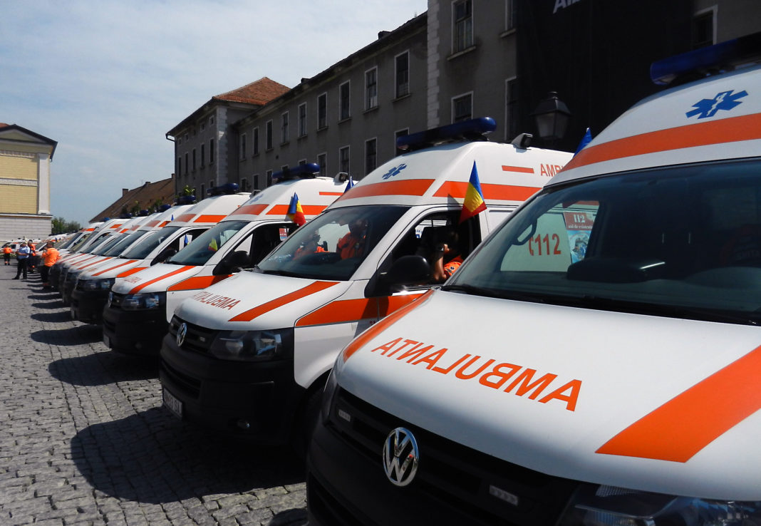 România donează 11 ambulanțe Ucrainei