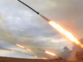 Armata rusă anunță „lovituri cu arme de înaltă precizie” în Kiev