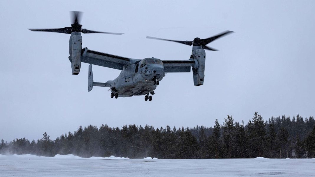 Avion militar american, prăbușit în Norvegia