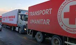 44 de TIR-uri cu ajutoare trimise de Crucea Roşie şi Semiluna Roşie au ajuns în Ucraina
