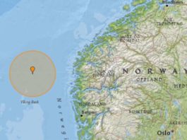 Norvegia a înregistrat luni dimineaţă un seism cu magnitudinea între 4,4 şi 5,1