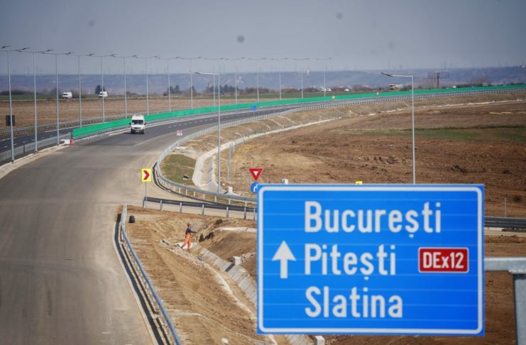 E gata un prim tronson al DEx Craiova - Piteşti