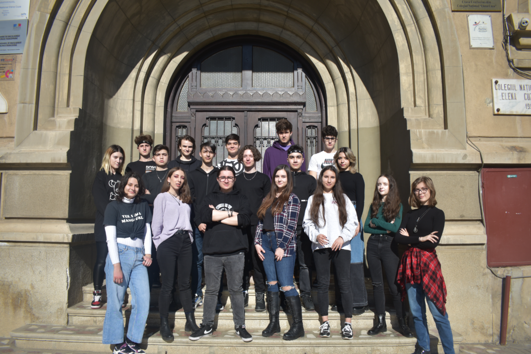 Elevii Colegiului Naţional 