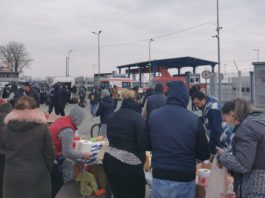 22 de polițiști din țară au fost transferați în Maramureș pentru a sprijini refugiații și echipajele locale