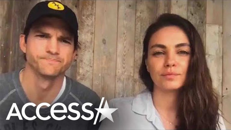 (VIDEO) Mila Kunis și Ashton Kutcher strâng bani pentru refugiații ucraineni