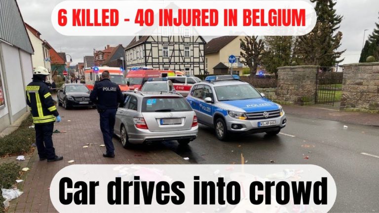 (VIDEO) Belgia: Șase morţi și zeci de răniți, după ce o mașină a intrat în oamenii strânși la un carnaval