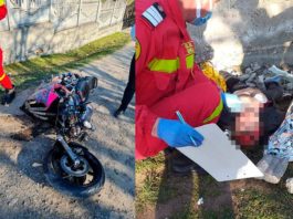 Motociclistul decedat la Tismana avea 34 de ani