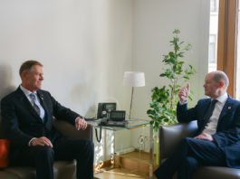 Întrevederea președintelui Iohannis cu Cancelarul Republicii Federale Germania, Olaf Scholz, în marja reuniunii Consiliului European
