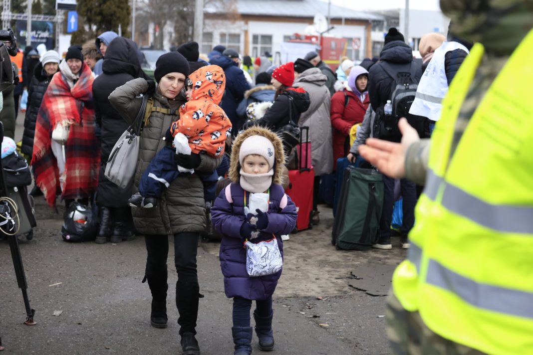 11.182 cetăţeni ucraineni au intrat în România în ultimele 24 de ore (credit foto: Sorin Onișor)