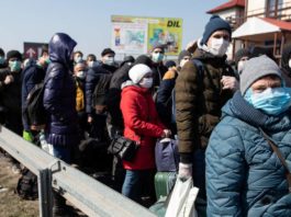 29.636 de cetăţeni ucraineni au intrat luni în România