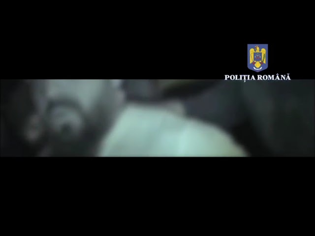 (VIDEO) Trei bărbaţi care au înşelat un bătrân din Craiova prin metoda COVID, prinşi de poliţişti cu focuri de armă