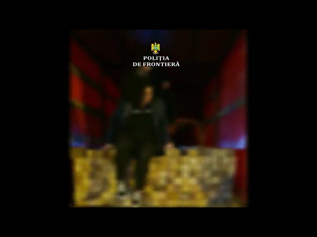 Paisprezece migranţi, ascunşi în două autoutilitare